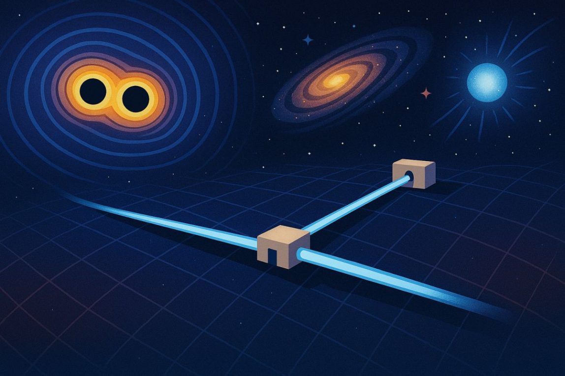 Die Suche nach Gravitationswellen und was sie über den Kosmos verraten