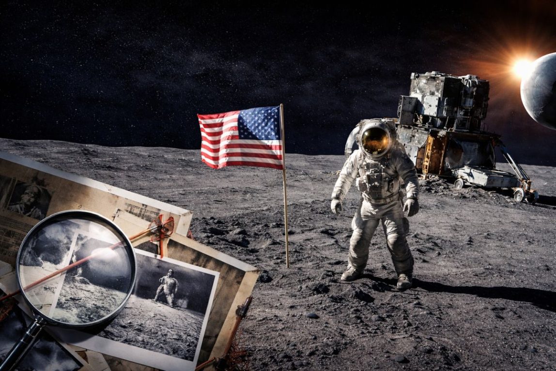 War die Mondlandung ein Fake? Was dagegen spricht