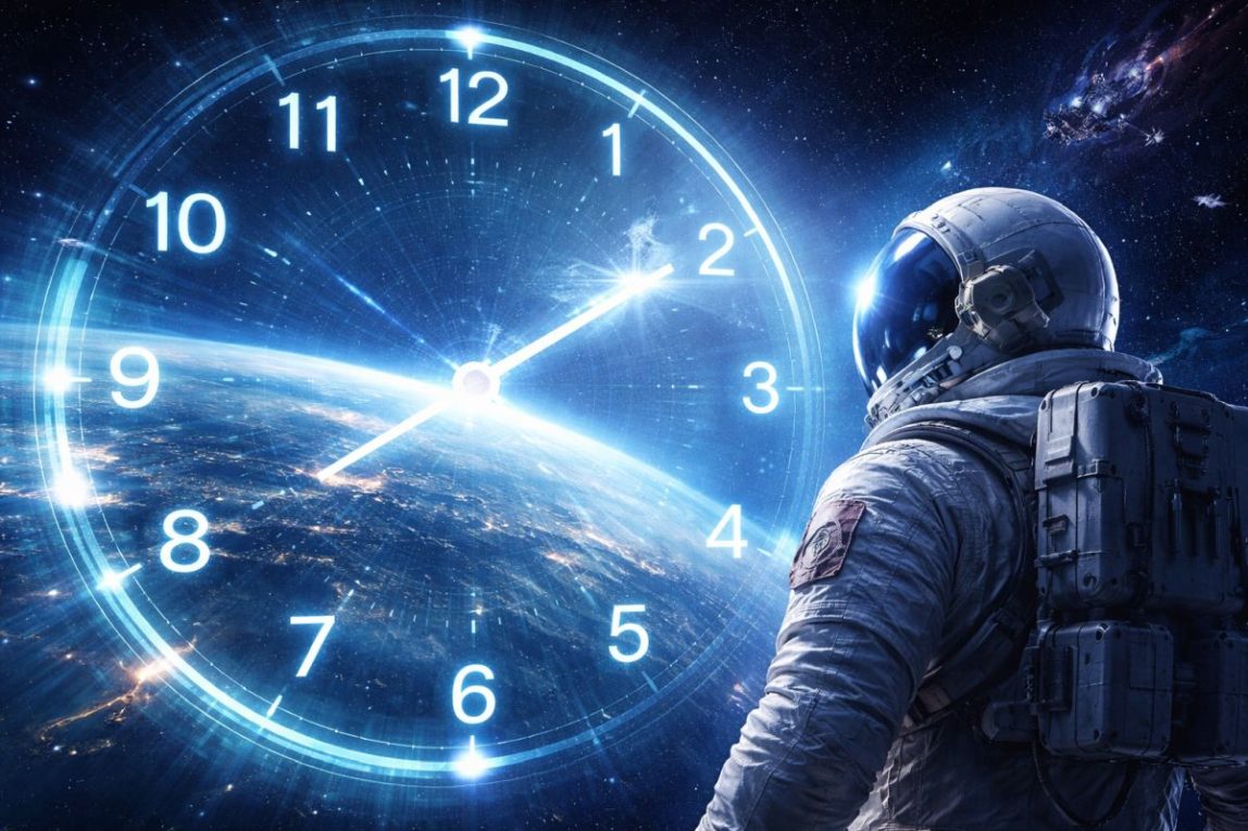 Zeitdilatation verständlich erklärt: Warum Astronauten langsamer altern