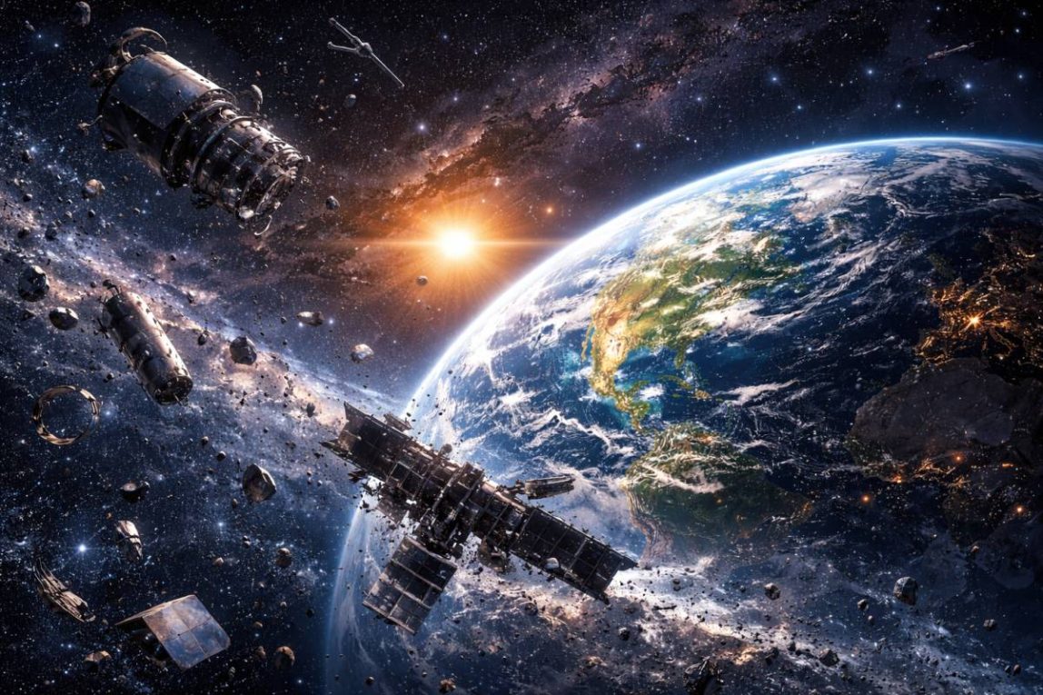 Weltraumschrott: Die wachsende Gefahr im Erdorbit und Lösungen dagegen